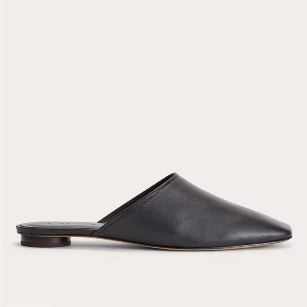 Everlane the day mule in black - size 6.5